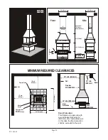 Предварительный просмотр 20 страницы Les foyers DON-BAR Fireplaces 9000 Installation, Operation And Maintenance Manual