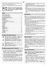 Предварительный просмотр 9 страницы Lescha LZ 140 Original Instructions Manual