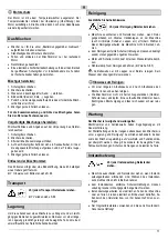 Предварительный просмотр 11 страницы Lescha LZ 140 Original Instructions Manual