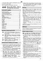 Предварительный просмотр 23 страницы Lescha LZ 140 Original Instructions Manual