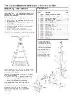 Preview for 4 page of Lesco 020092 Parts List And Instructions Manual