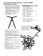 Preview for 5 page of Lesco Commercial plus 705698 Parts List And Instructions Manual