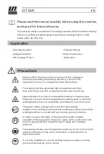 Preview for 2 page of LESITE LST-GM1 Manual