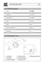 Preview for 6 page of LESITE LST1600 Manual