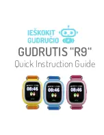 Leskokit Gudrucio GUDRUTIS R9 Quick Instruction Manual preview