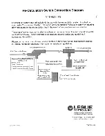 Preview for 20 page of Leslie E-10500L Installation, Operating And Maintanance Manual