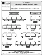 Preview for 3 page of Lesro Siena Assembly Instructions