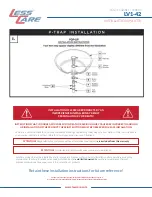 Предварительный просмотр 6 страницы less care LV1-42 Installation Instructions Manual