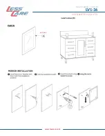 Предварительный просмотр 5 страницы LessCare LV1-36 Installation Instructions Manual