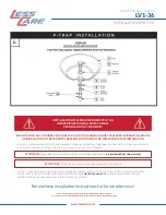 Предварительный просмотр 6 страницы LessCare LV1-36 Installation Instructions Manual