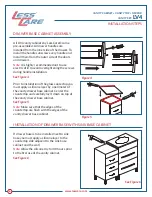 Предварительный просмотр 6 страницы LessCare LV4-24 Installation Instructions Manual