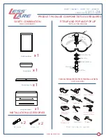 Предварительный просмотр 3 страницы LessCare VANITY SET LV11-24 Installation Instructions Manual