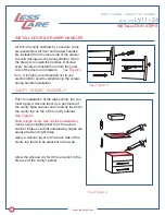 Предварительный просмотр 6 страницы LessCare VANITY SET LV11-24 Installation Instructions Manual