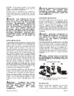 Предварительный просмотр 2 страницы Lester 12610 Operating Instructions Manual