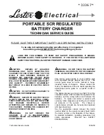 Предварительный просмотр 1 страницы Lester 33367 Technician Service Manual