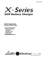 Предварительный просмотр 1 страницы Lester X-Series User Manual