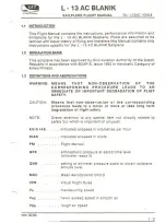 Предварительный просмотр 7 страницы LET L-13 AC BLANIK Flight Manual
