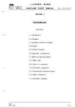 Preview for 11 page of LET L-23 Super Blanik Flight Manual