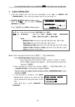 Предварительный просмотр 25 страницы Letatwin LM390 User Manual