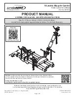 Предварительный просмотр 1 страницы Lets Go Aero V-Lectric B01892 Product Manual