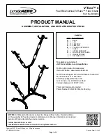 Let's Go Aero V-Tree 4 Product Manual предпросмотр