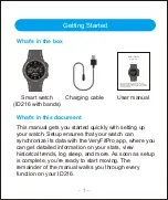 Preview for 4 page of Letscom Letsfit ID216 User Manual