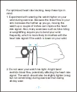 Preview for 10 page of Letscom Letsfit ID216 User Manual