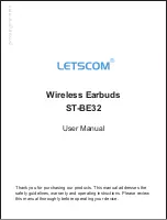 Предварительный просмотр 1 страницы Letscom ST-BE32 User Manual