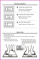 Предварительный просмотр 3 страницы Letsfit EB9090H User Manual