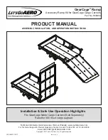 LetsGoAero GearCage Ramp Product Manual preview