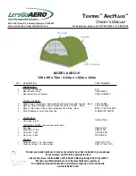 LetsGoAero Tentris ArcHaus ARC-10 Owner'S Manual preview