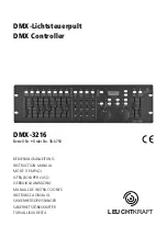 LeuchtKraft DMX-3216 Instruction Manual предпросмотр