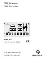 LeuchtKraft RDMX-8 Instruction Manual preview