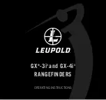 Leupold 174776 Operating Instructions Manual preview