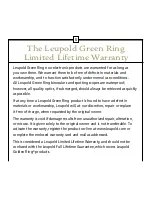 Предварительный просмотр 7 страницы Leupold GREEN RING SPOTTING SCOPE Operating Instructions Manual