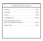 Preview for 3 page of Leupold RX-600 Series Operation Manual