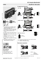 Leuze electronic 50118404 Manual предпросмотр