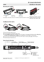 Preview for 3 page of Leuze electronic 50118404 Manual