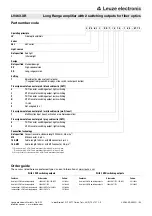 Preview for 3 page of Leuze electronic 50133980 Manual