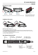 Preview for 4 page of Leuze electronic 50133980 Manual