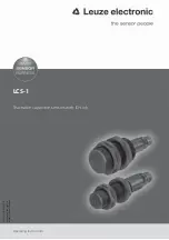 Предварительный просмотр 1 страницы Leuze electronic 50135720 Operating Instructions Manual