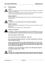 Предварительный просмотр 11 страницы Leuze electronic AMS 200 Technical Description