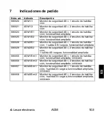 Предварительный просмотр 103 страницы Leuze electronic ASM1 Series Connecting And Operating Instructions