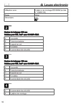 Preview for 14 page of Leuze electronic BTF815-30 Manual