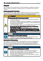 Preview for 3 page of Leuze electronic CU405-2M12 Supplement To Original Operating Instructions