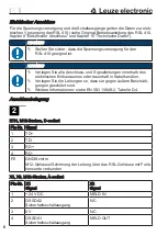 Preview for 6 page of Leuze electronic CU405-2M12 Supplement To Original Operating Instructions