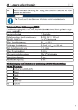 Preview for 7 page of Leuze electronic CU405-2M12 Supplement To Original Operating Instructions