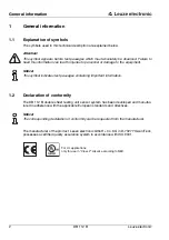 Preview for 4 page of Leuze electronic DB 112 B Technical Description