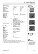 Предварительный просмотр 2 страницы Leuze electronic DMU318 W Series Manual