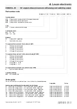 Предварительный просмотр 3 страницы Leuze electronic DMU318 W Series Manual